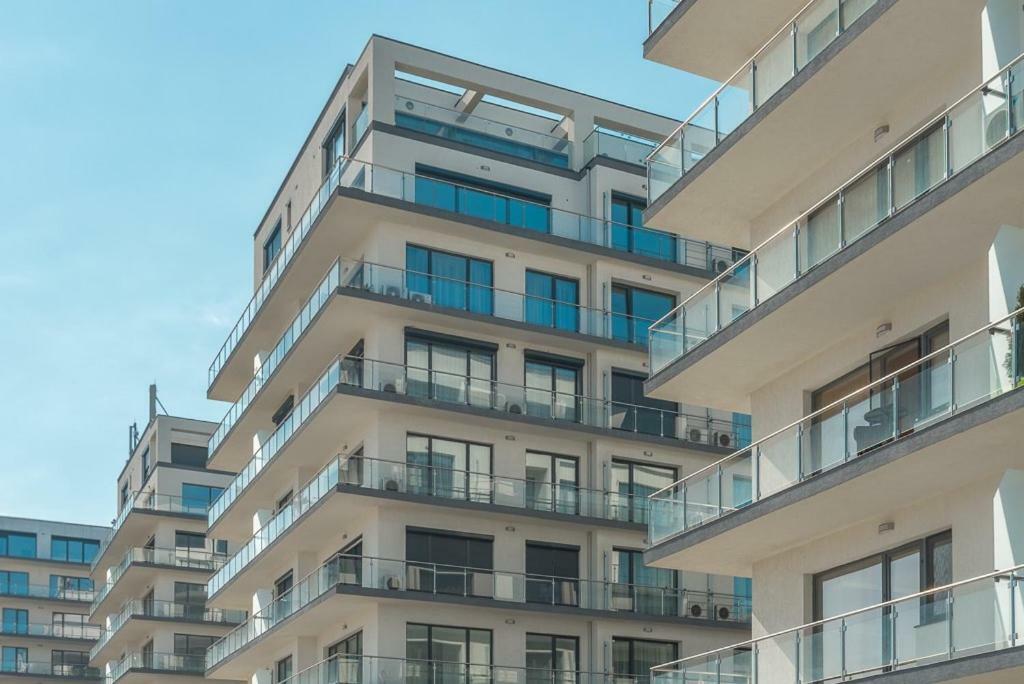Sea Breeze Apartments Mamaia Nord De Silva Bagian luar foto